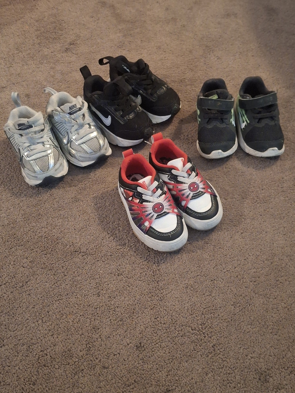 4 Nike Boys Shoes 1 Spiderman